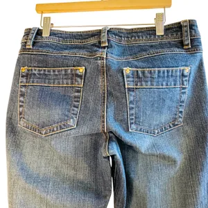 Cabi Slim Jean 622 Womens Size 8 Medium Wash Straight Leg‎ Denim Blue Jeans thumbnail 9