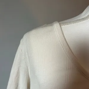 Everlane Pointelle Knit White Cotton Granny Core Cotton Basic Size Large thumbnail 5