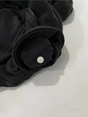 Lululemon Scuba Hoodie Cotton Fleece Black Size 6 Long Sleeve Comfy Long Sleeve thumbnail 13