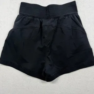 Lululemon LA Sweat Short Women’s Size 2 Black Rainbow Speckle High Rise thumbnail 2