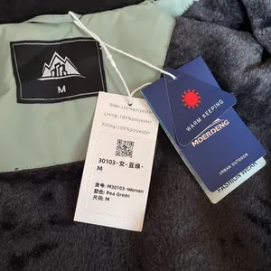 Moerdeng Women’s M Mint Green Waterproof Ski Snow Jacket Hooded Winter Coat NWT thumbnail 6