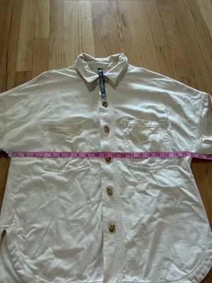 Vuori Mackenzie Shirt Jacket Shacket Sz XS/S thumbnail 4