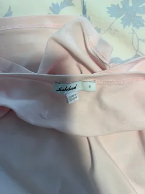 Subdued Boat Neck Top Baby Pink thumbnail 4