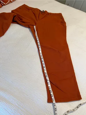 Gloria Vanderbilt Amanda cotton jean in burnt orange 20W Short thumbnail 7