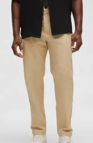 Lululemon Men’s Relaxed-Tapered Smooth Twill Trouser Tan Size 34 thumbnail 1
