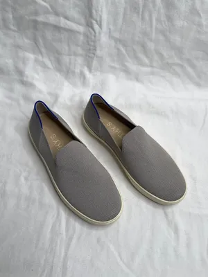 Rothys Original Slip-On Gray Sneaker Comfort Shoes Size W6 thumbnail 2