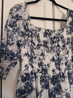 Baltic Born Blue floral dress thumbnail 2
