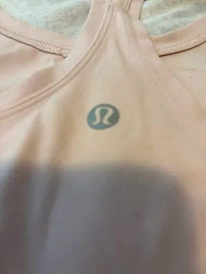 Lululemon light pink racer back tank top  thumbnail 4