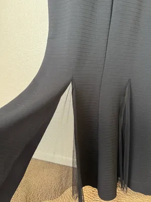 Candalite Black Mermaid Maxi Dress NWT Size M thumbnail 6