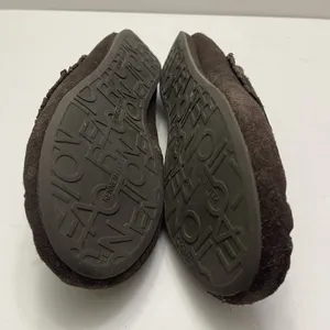 KENNETH‎ COLE REACTION Brown Suede Sherpa Comfort Flat Slipper Shoe Womens 8 thumbnail 9