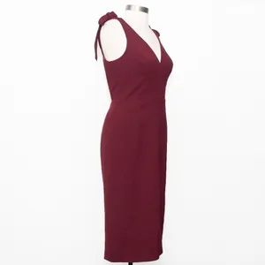 Dress‎ The Population. Lita Tie Cocktail Dress. thumbnail 5