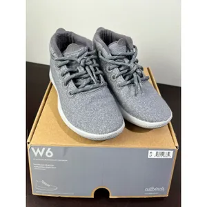 NIB Allbirds Wool Runner-Up Mizzle Grey Water-Repellent Sneakers Size 6 thumbnail 2