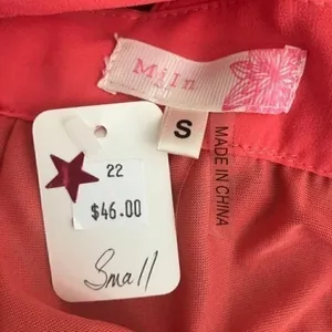 Milin NWT Peach Dress‎ Size Small Orange thumbnail 5