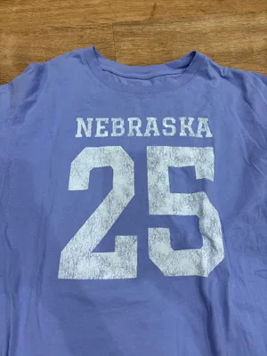 State of Mine Nebraska graphic tee purple thumbnail 2