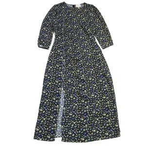 NWT Sezane Themis Midi in Liberta Floral Lightweight Side Slit Dress 42 / US 10 thumbnail 3