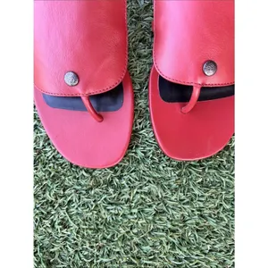 Longchamp’s New Collection of Flat Sandals, Burgundy, Size EU41/US10, NWOT thumbnail 9