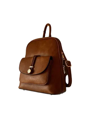 Emperia Vegan Leather Convertible Crossbody Backpack thumbnail 6