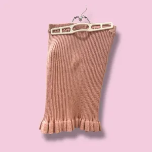 SHEIN Dusty Pink Ribbed Cardigan and Skirt Set thumbnail 2