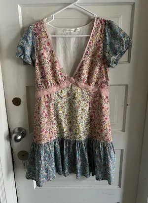 Altar'd State Lia Eyelet Dress thumbnail 1
