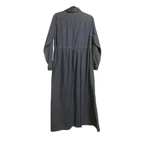 Disney Womens Shirt Dress Blue Denim Long Sleeve Embroidered Winnie The Pooh M thumbnail 7