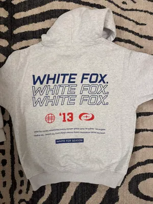 White Fox Hoodie thumbnail 2