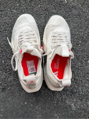 Adidas White Gray Athletic Sneakers Women’s 7.5 thumbnail 6