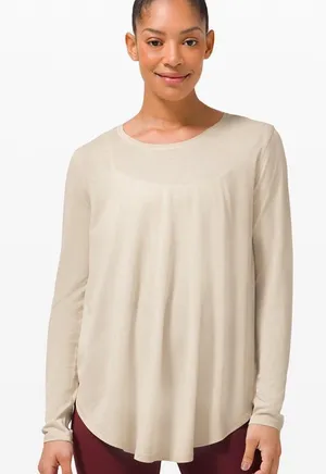 Lululemon Draped Bum Covering Long Sleeve thumbnail 1