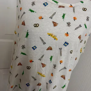 J Crew Tie Front Tank NYC Print B5* thumbnail 4