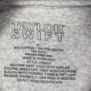 Taylor Swift Lover Era Awesome Gray Long Sleeve Roses Tee Shirt S thumbnail 5