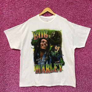 Bob Marley Roots, Rock, & Reggae Jamaican Tropical Tee 2X thumbnail 1