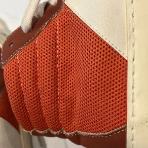 White Raven Women Bree Perforated Hi Top Orange Size 6.5 Shoes high tops skater thumbnail 6