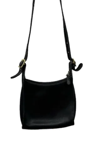Vintage Coach 9997 Legacy Black‎ Genuine Leather Crossbody Bag thumbnail 1