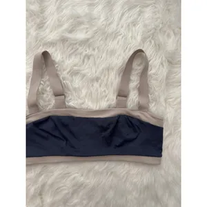 Nike Skims Matte Shine Mix Straight Neck Bra Deep Royal Stone Size Large thumbnail 4