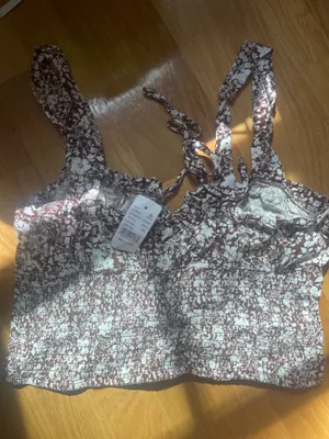Floral PacSun Top thumbnail 1