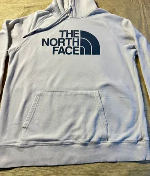 The North Face Half Dome Hoodie Women L White Pullover Logo Sweatshirt thumbnail 10