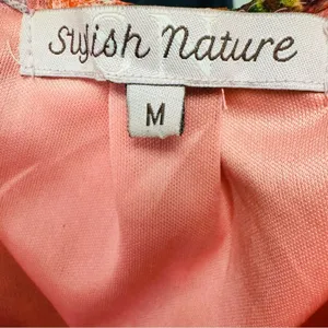 Source Unknown Floral Pink Maxi Dress thumbnail 7