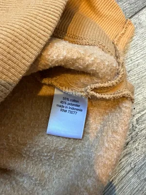 SO Lounge Life Sweatshirt XXL 2X Womens Brown Crew Neck Sweater Pullover thumbnail 2
