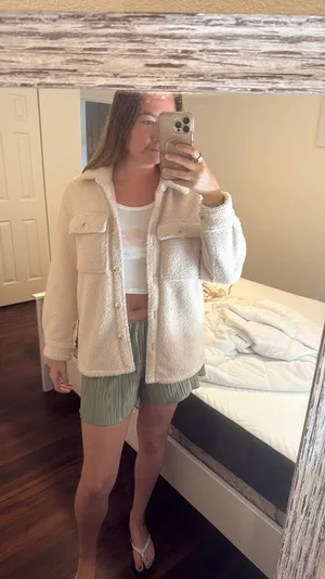 Abercrombie and Fitch Sherpa Jacket thumbnail 7