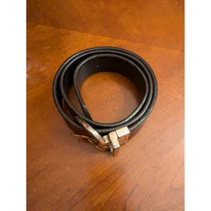 Calvin Klein Black/Brown Reversible Belt Size 32 Silver Buckle thumbnail 4