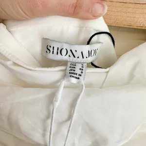 Shona Joy | NWT Maiori Strapless Tiered Maxi Long Formal Gown Dress, Ivory White thumbnail 7