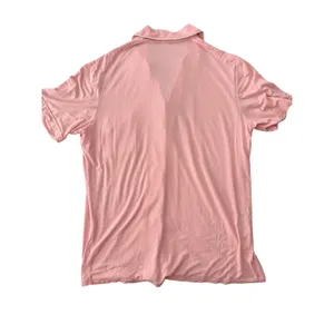 Women's Pink Pajama Lounge Set Medium Soft Button Front Sleepwear Shorts thumbnail 9