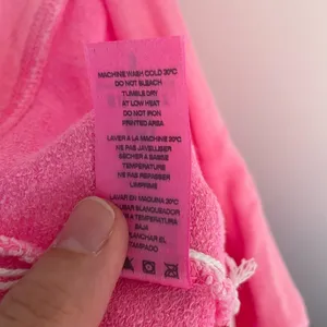 New SUNDRY Women's Stripes Sweatpants in Pigment Dyed Pink Neon size 3/L thumbnail 10