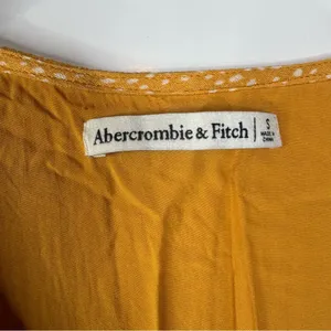 Abercrombie & Fitch Yellow Mini Dress Size‎ Small thumbnail 3
