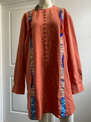 African Print Dress Multiple Size L thumbnail 1