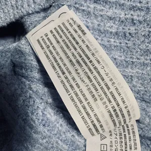 NWT Abercrombie &‎ Fitch Womens M Light Blue Super Soft Hooded Sweater Lounge thumbnail 8