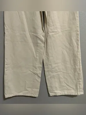 Urban Outfitters BDG Neutral Cotton High Rise Wide Leg Pants Women’s Size 27 thumbnail 6
