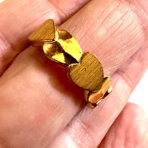 14k HGE gold heart ring thumbnail 3