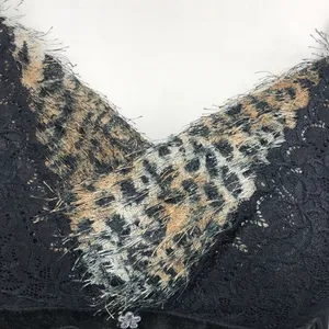 Black animal print lingerie thumbnail 4