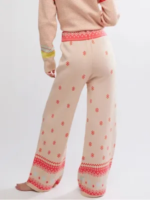 Free People Dream Whispers Pants in Flock Tales XL thumbnail 3