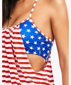 Holipick women cut out tankini top thumbnail 5